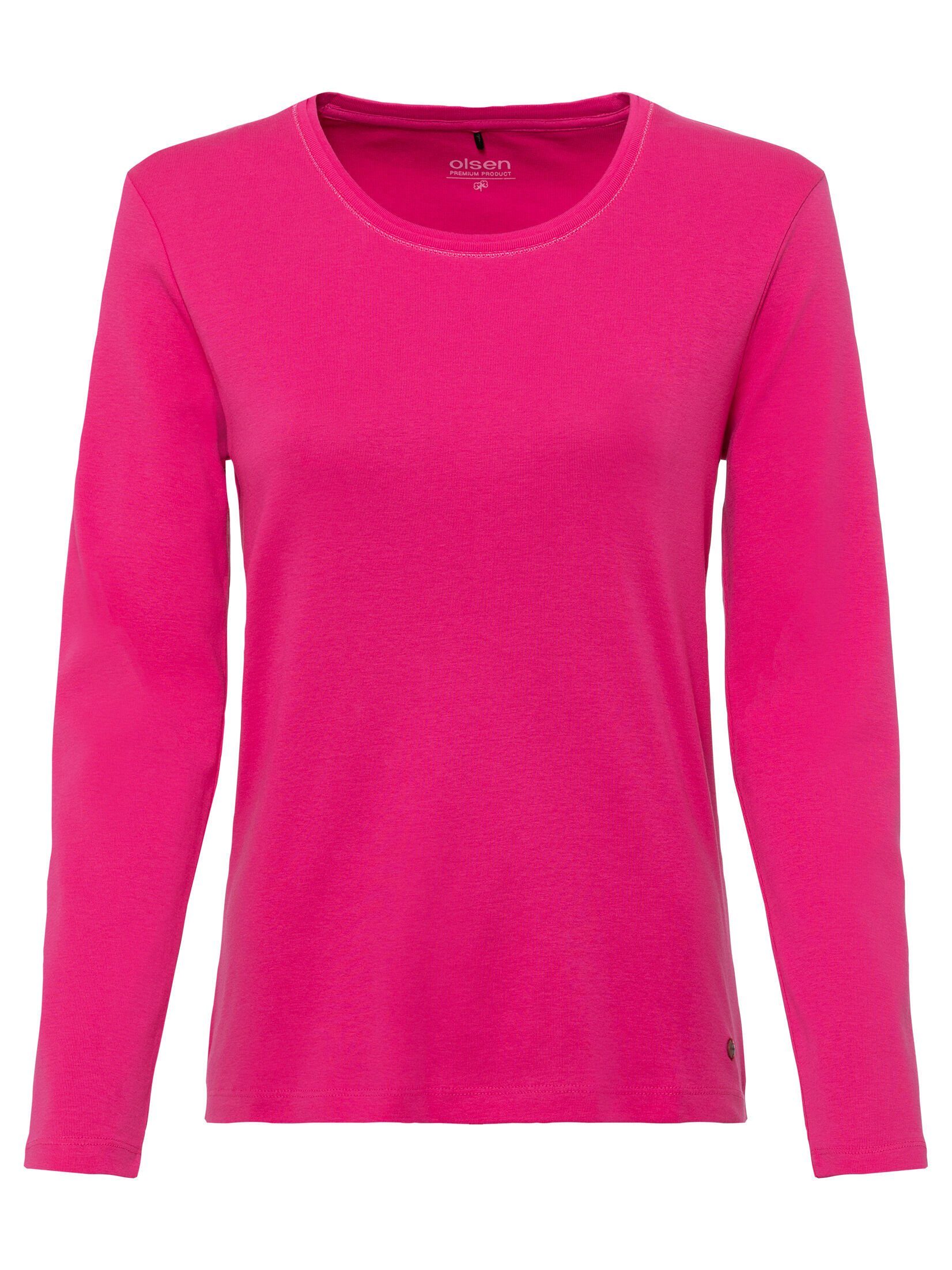 Rosa Basic Langarmshirts für Damen online kaufen | OTTO