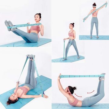 SOTOR Trainingsband Yoga-Dehnband Lajin Widerstandsband elastisches Band, Sportgummibänder geeignet für Yoga, Pilates, Fitness