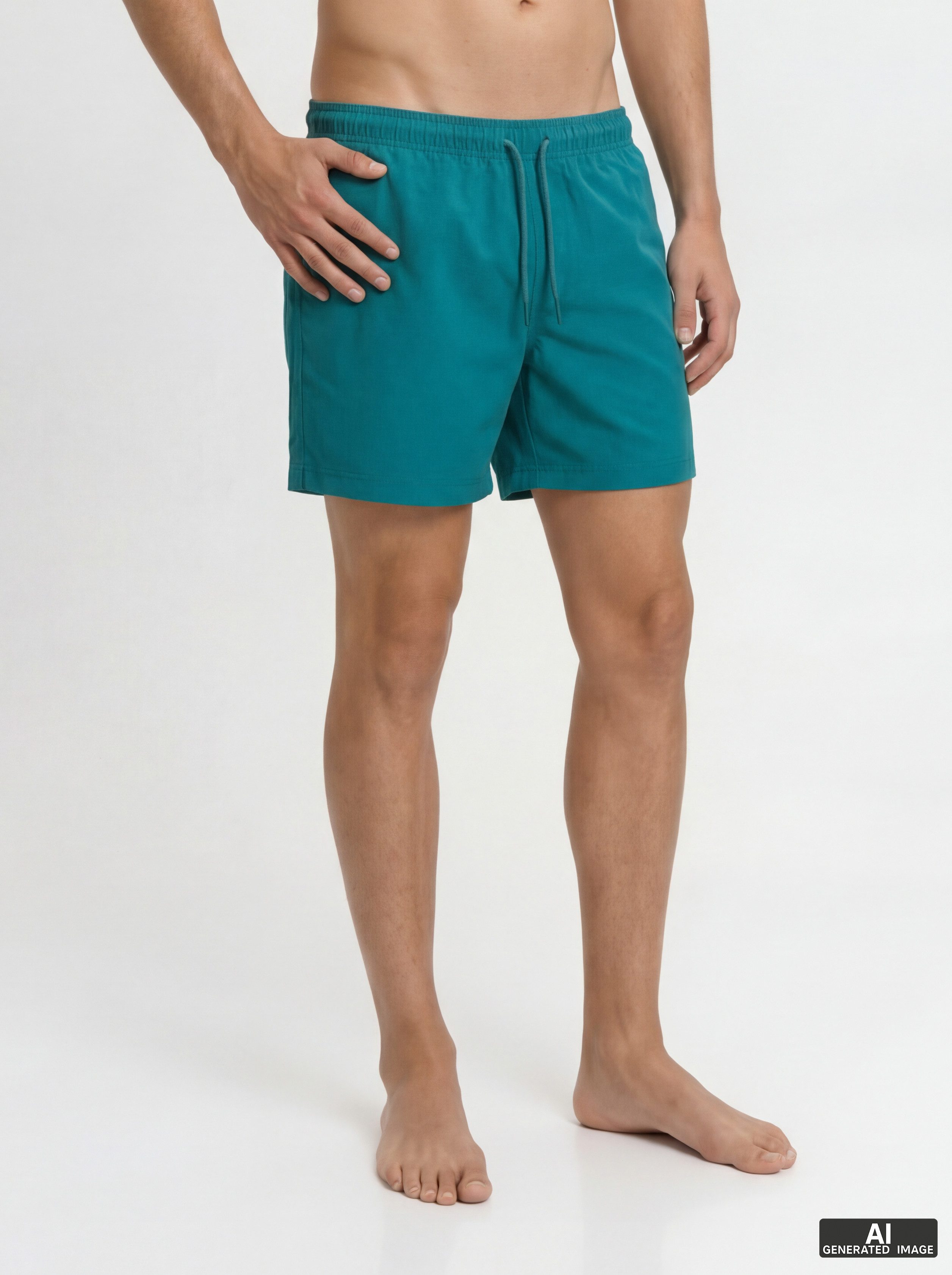 Jack & Jones Badeshorts JPSTMAUI WAVE LOGO SWIM SHORTS SN Kunstfaser, normal geschniten