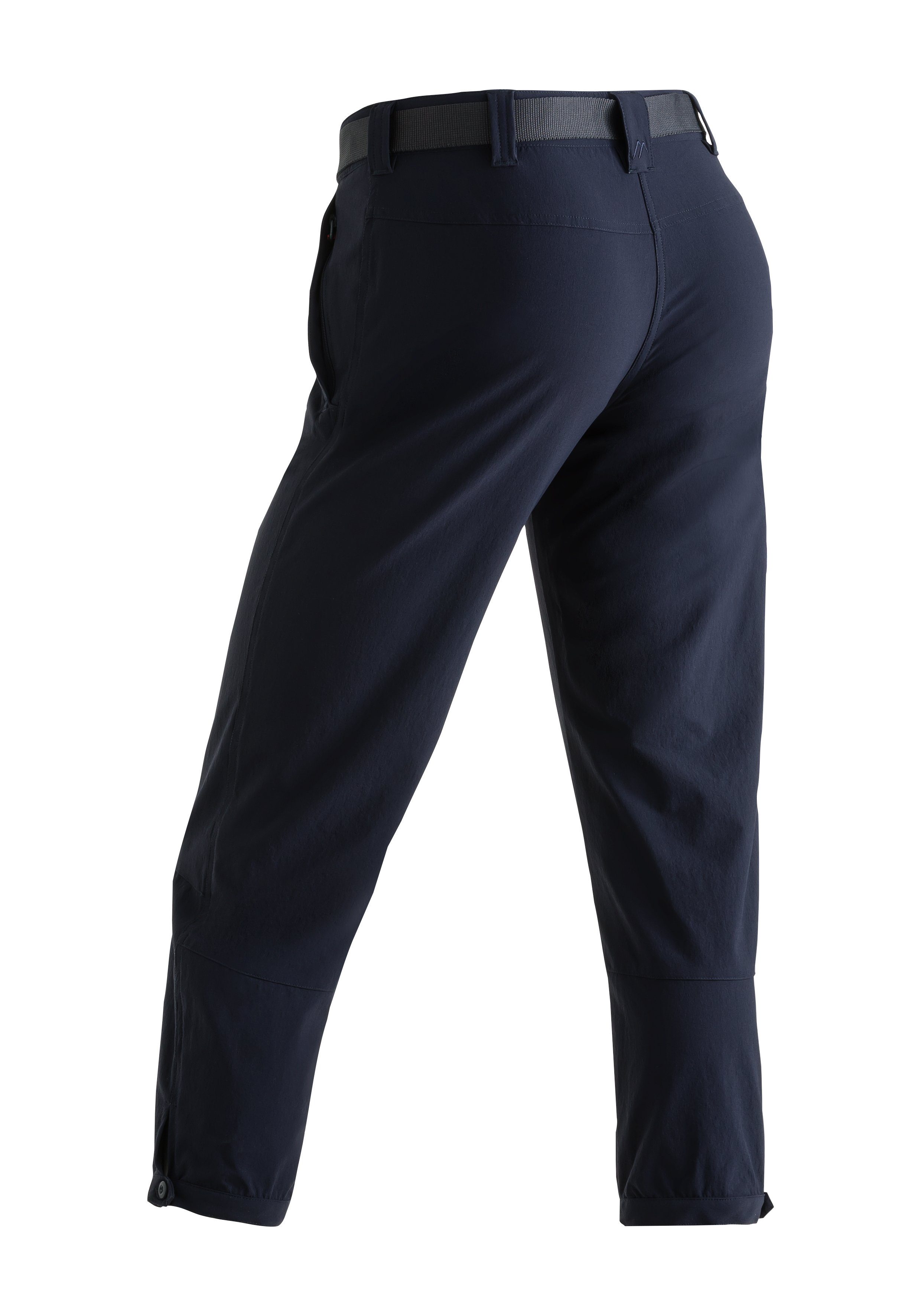 Lulaka elastische Outdoor-Hose Damen atmungsaktive Maier Sports 7/8 Wanderhose, und Funktionshose dunkelblau