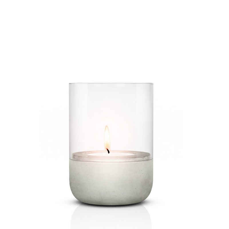 blomus Windlicht -Calma- Kerzenhalter exkl. Kerze, aus Beton & Glas