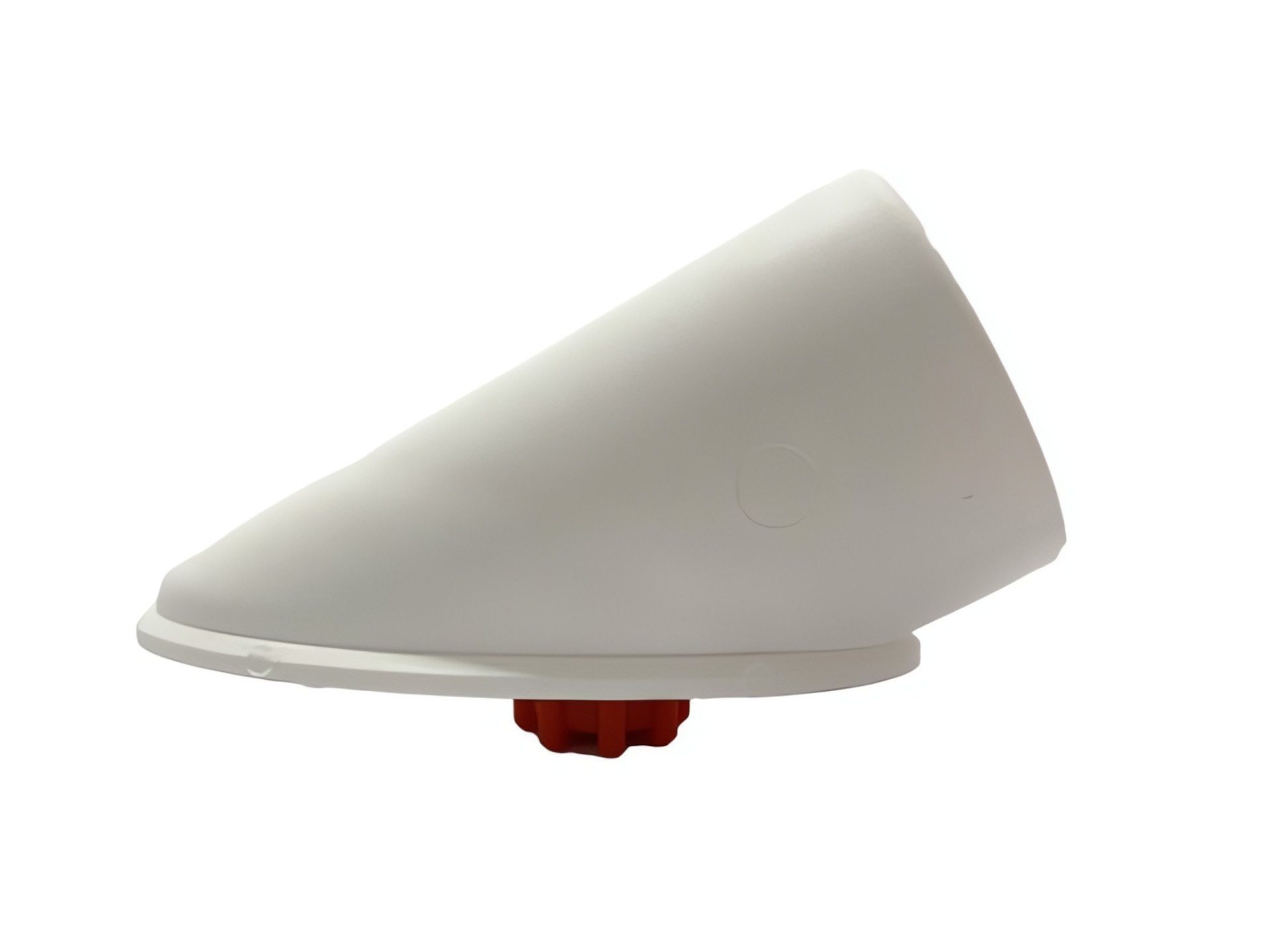 MWH Abdeckkappe Tischfußkappe 38x25 oval weiss mit Höhenversteller