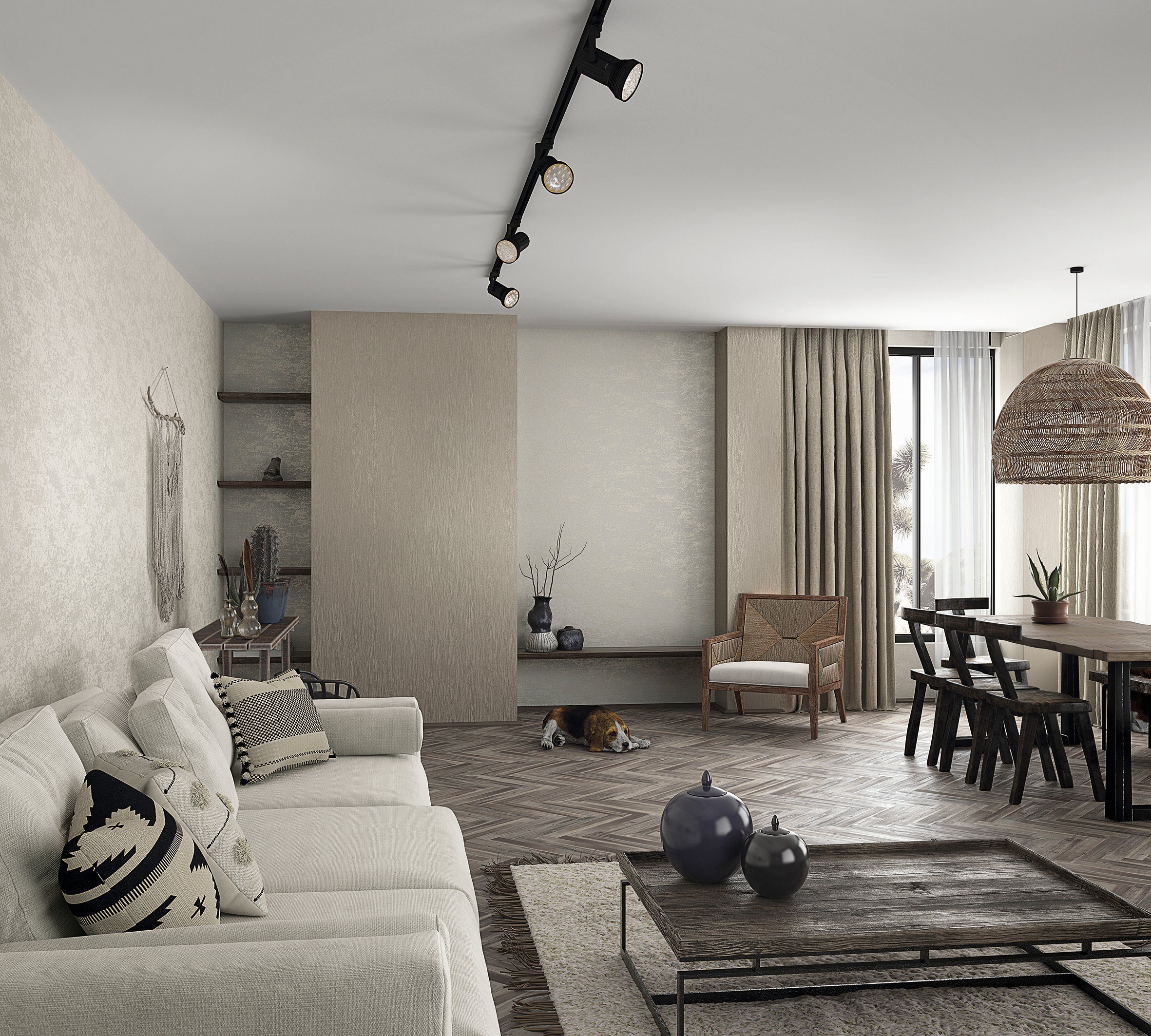 Marburg Vliestapete, uni, schimmernd, moderne Tapete für Wohnzimmer Schlafzimmer Küche