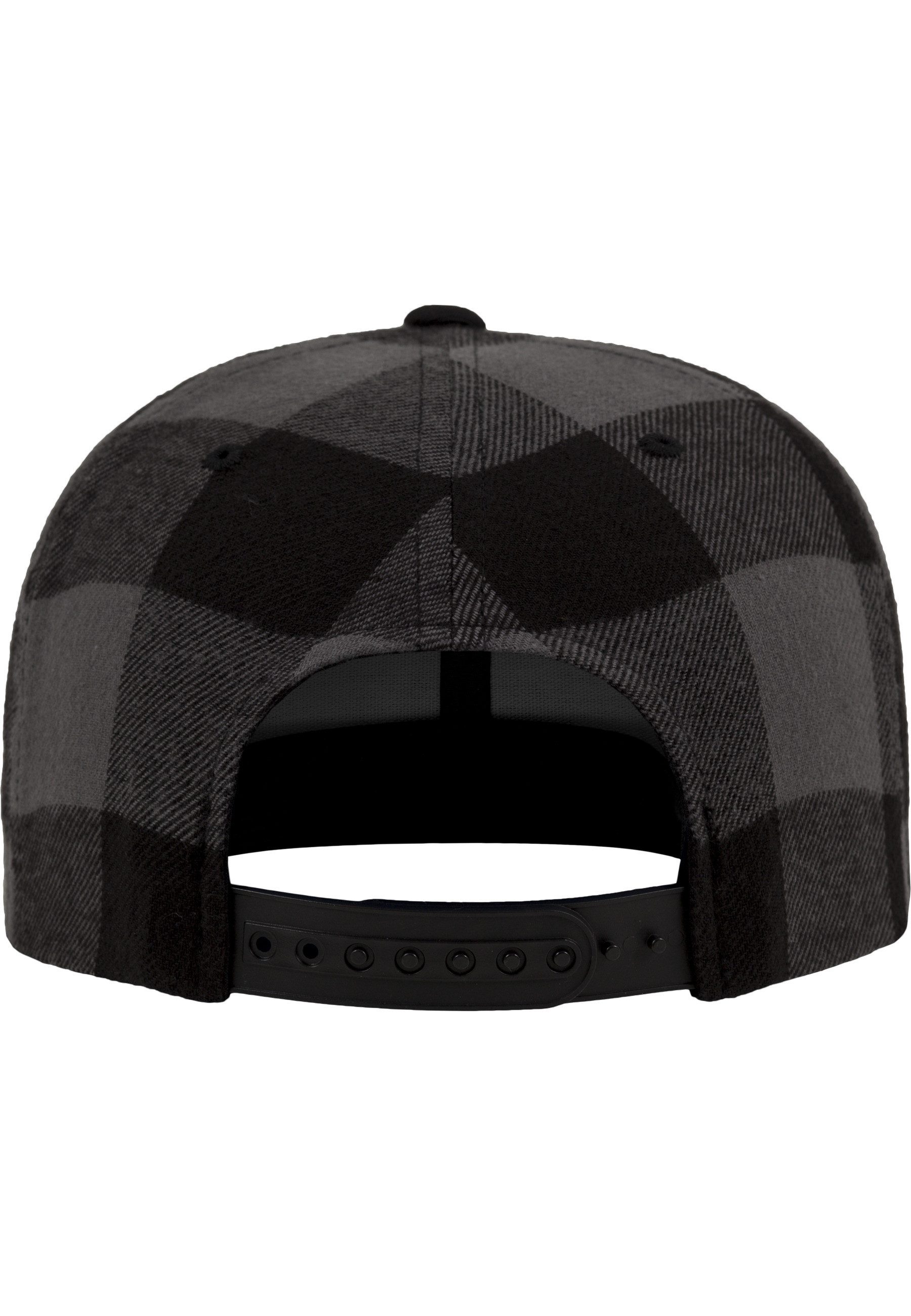 Flexfit Snapback Cap Flexfit Unisex Checked Flanell Snapback