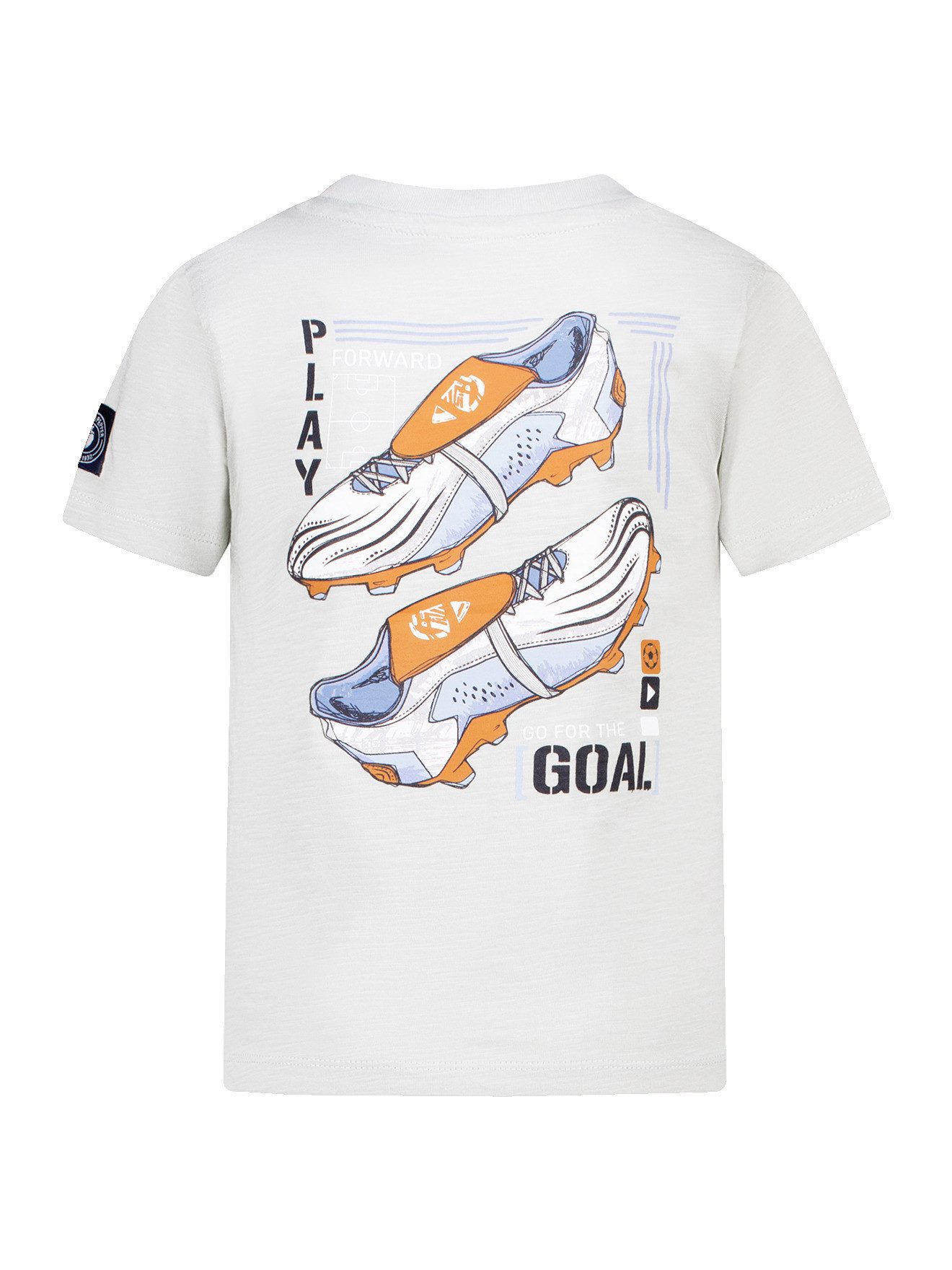 SALT AND PEPPER Kurzarmshirt T-Shirt mit Fußball-Print Jungen