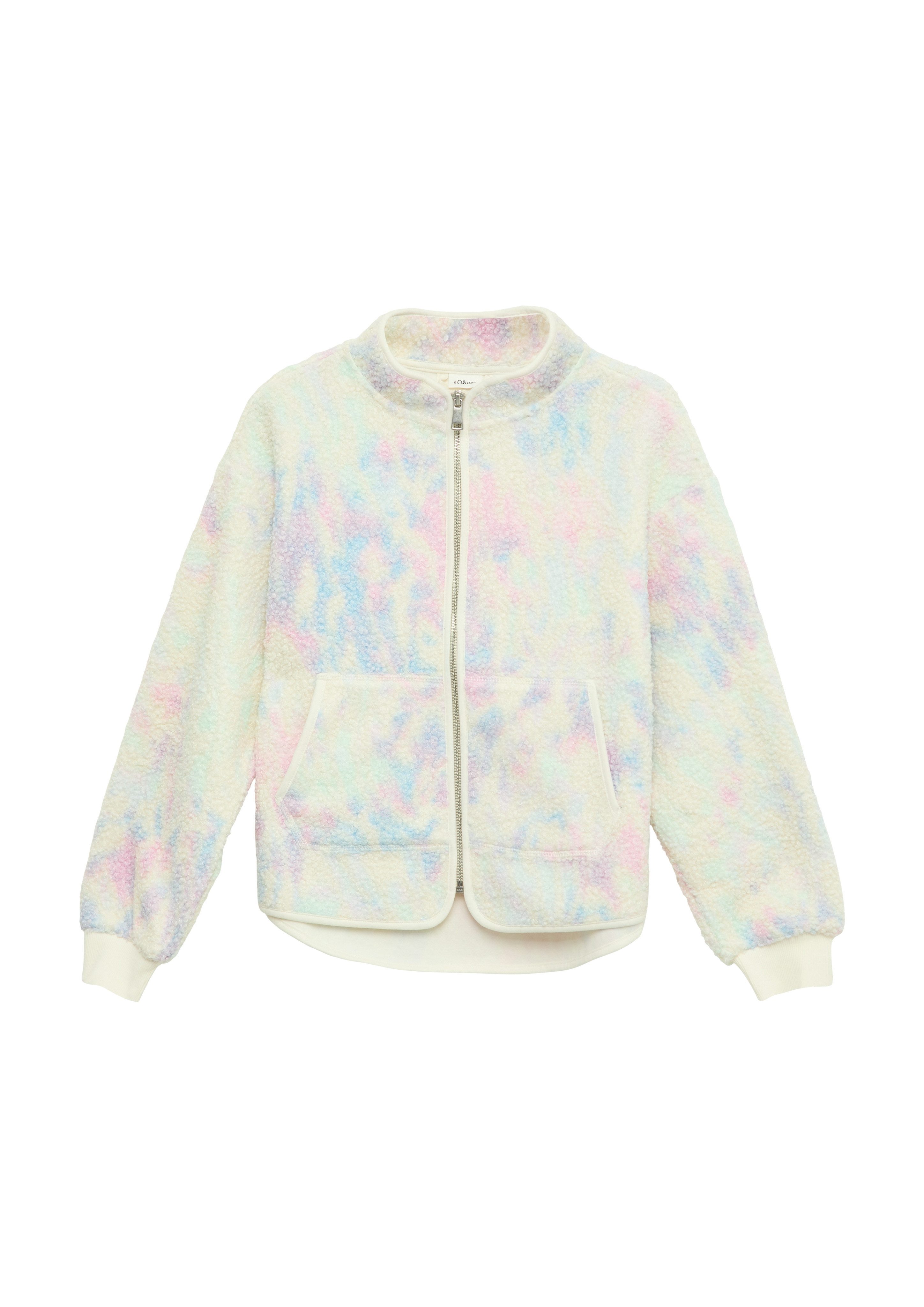 s.Oliver Junior Fleecejacke mit Muster