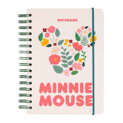 Grupo Erik Notizbuch Disney Minnie Mouse Notizbuch mit Spiralbindung im A5 Format