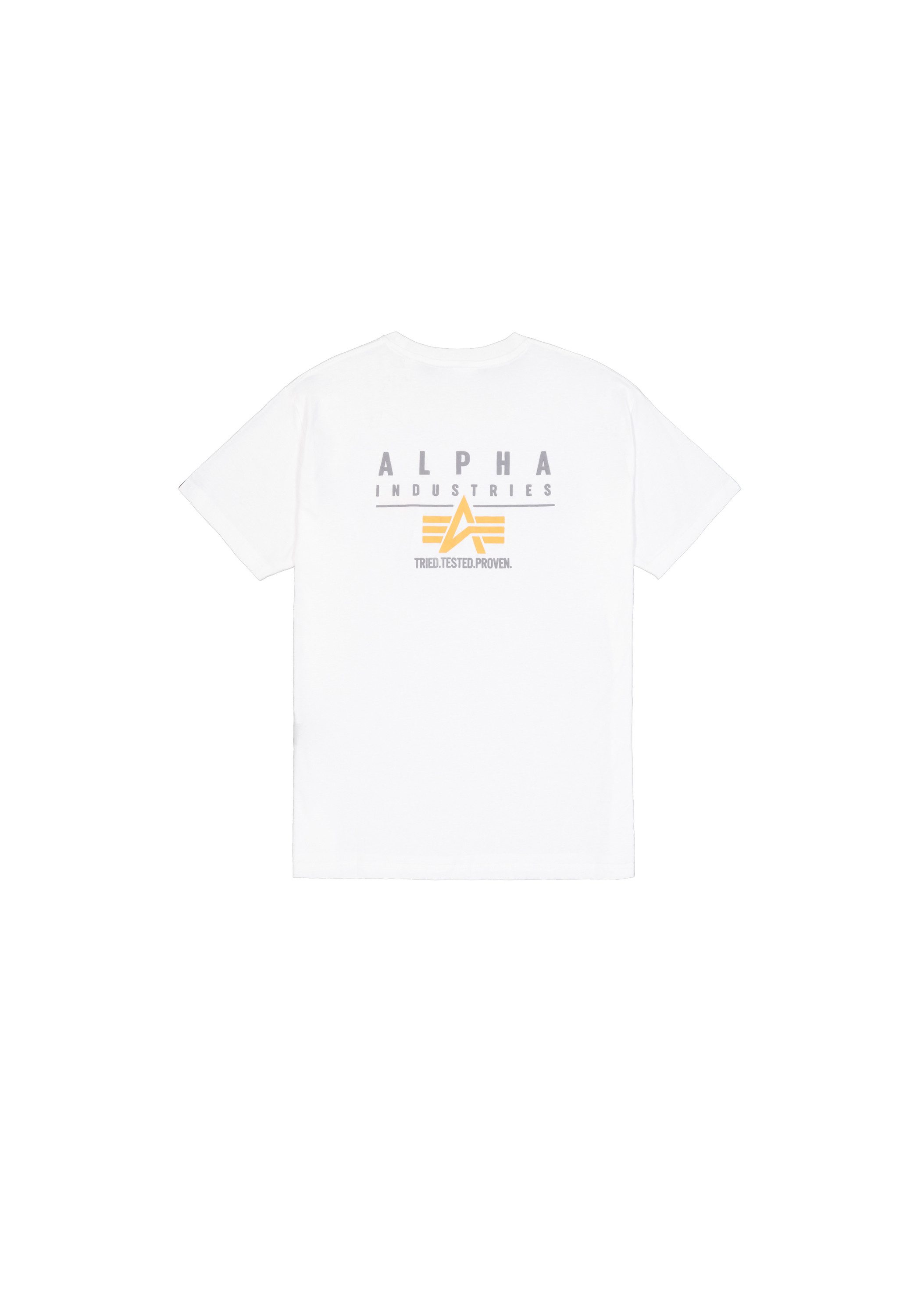 Alpha Industries T-Shirt Puff Print Logo günstig online kaufen
