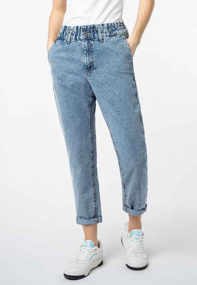 SUBLEVEL High-waist-Jeans Paperbag Джинси