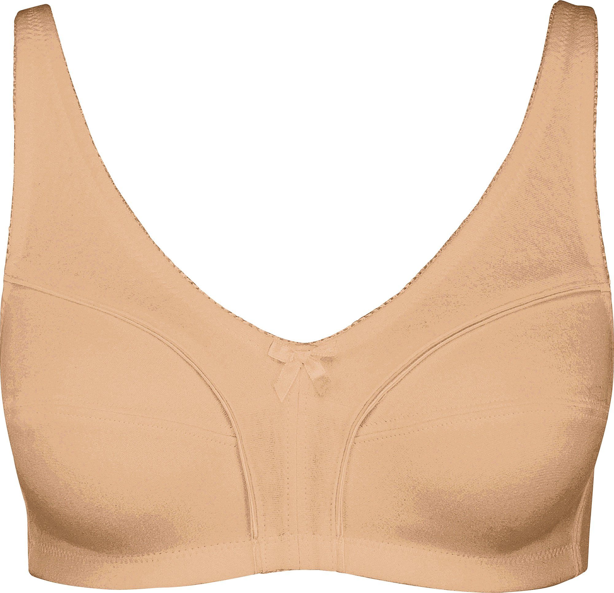 Viania Bügel-BH BH ohne Bügel 2er-Pack Uni