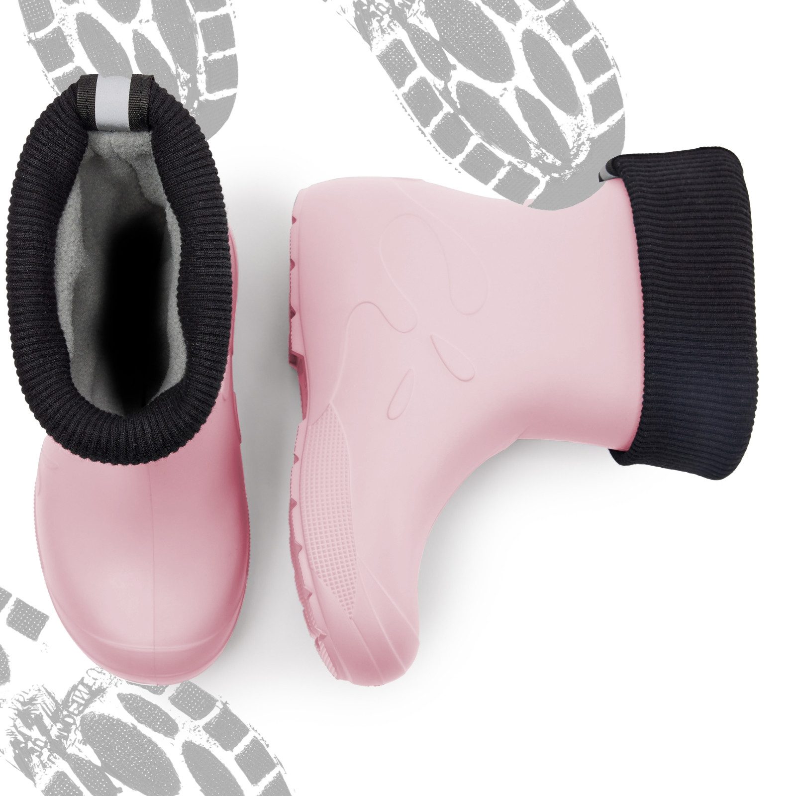 Ladeheid Kinder Federleichte Gummistiefel Thermo mit Fütterung LA-CA-Panda249 Gummistiefel