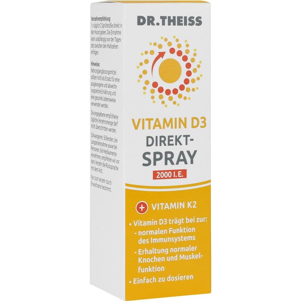 Dr. Theiss Naturwaren DR.THEISS Vitamin D3 Direkt-Spray Spray, 20 ml