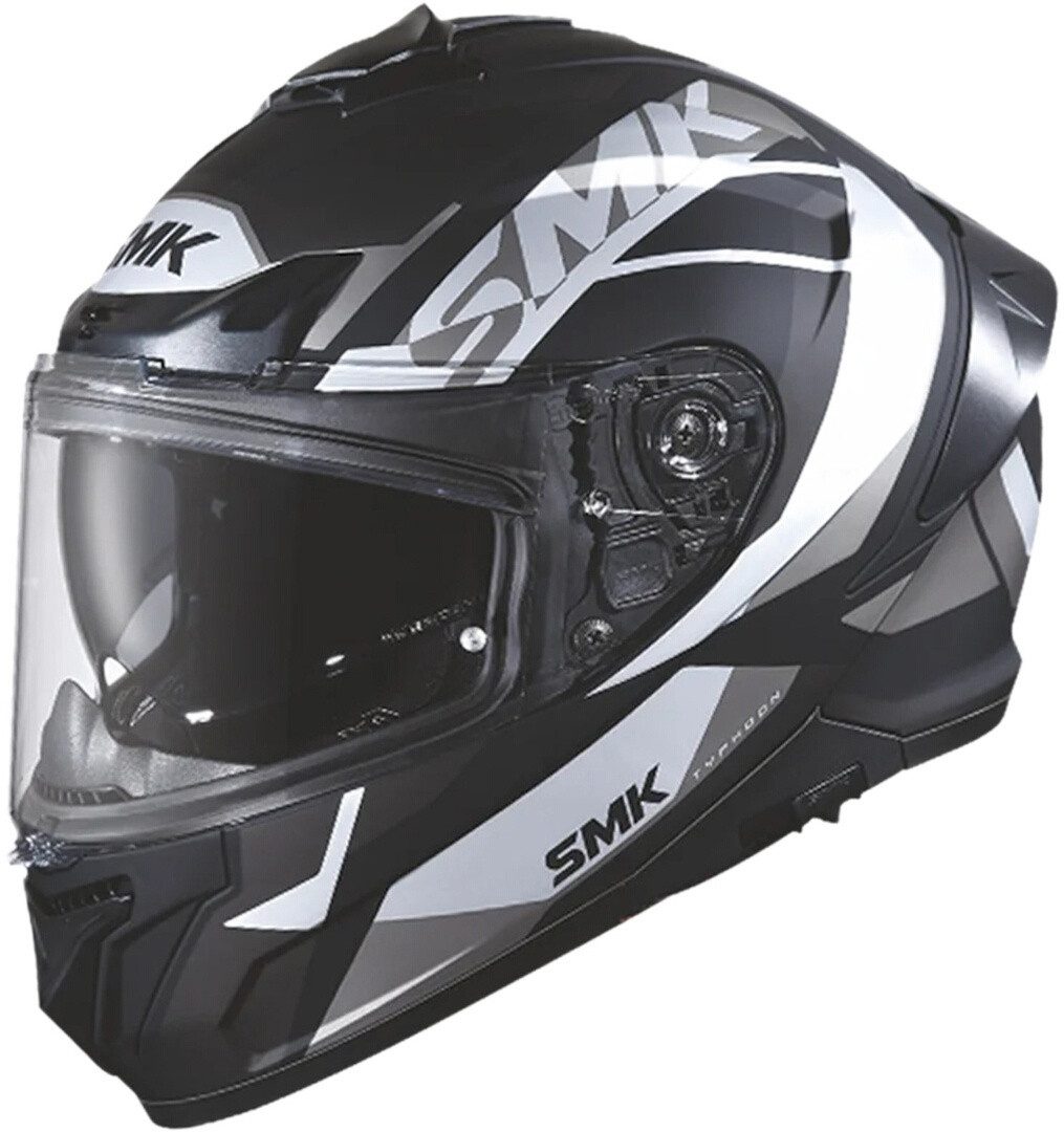 SMK Motorradhelm Typhoon Style Helm, Vorbereitet Für Kommunikationssystem,integriertes Sonnenvisier