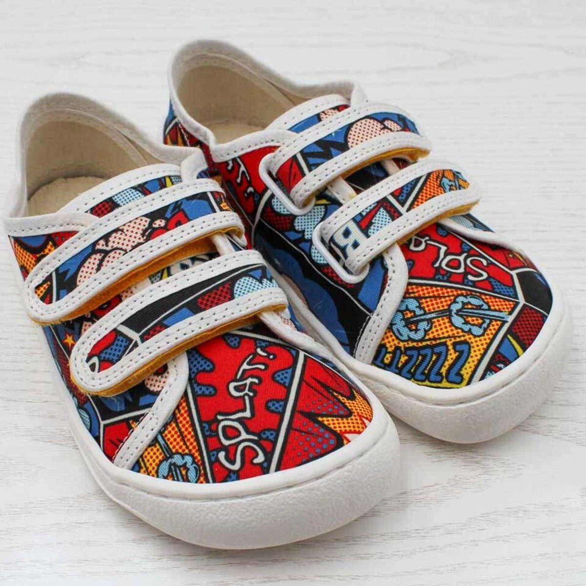 POLOLO Kinderschuhe, Barfuß Sneaker Vegan, aus Seaqual Yarn