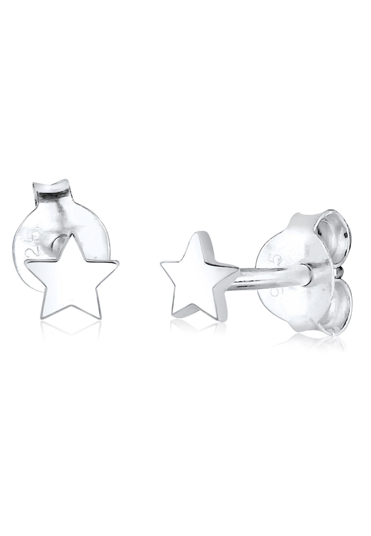 Elli Paar Ohrstecker Sterne Stars Astro Stern Trend 925 Silber, Sterne