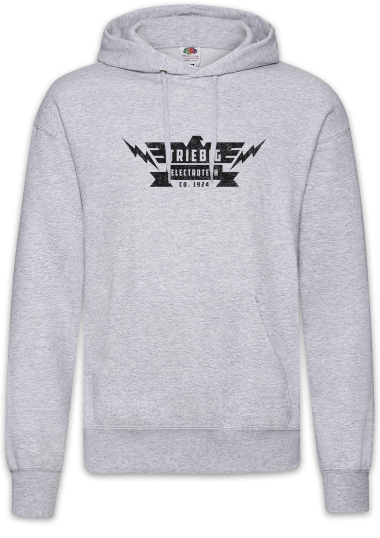 Hoodie Triebig Electrotech Herren Hoodie Zeichen Sign Insignia Strain Logo