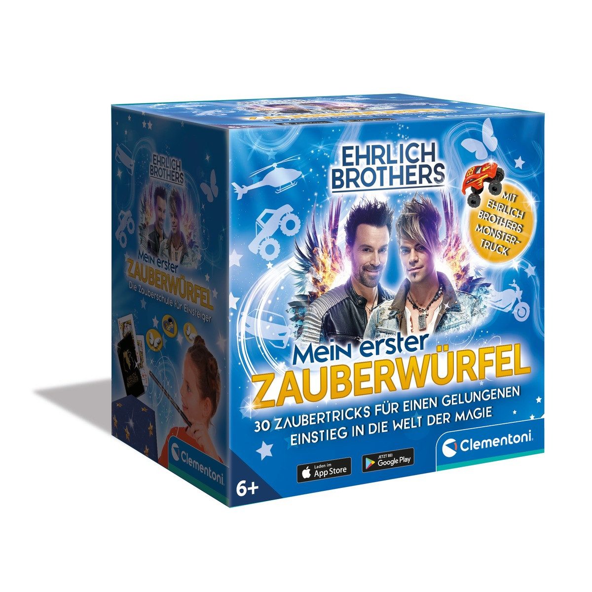 Clementoni® Zauberkasten Zauberset Ehrlich Brothers Mein erster Zauberwürfel