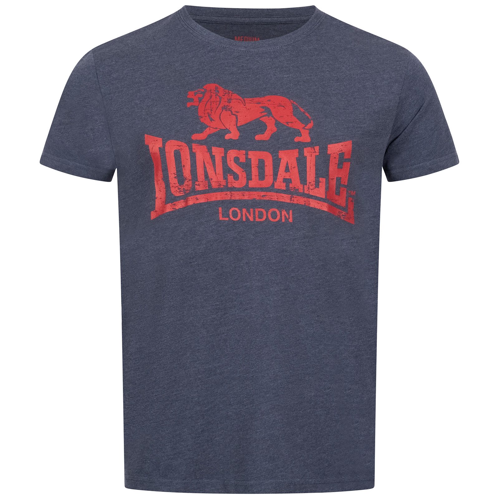 Marl Navy/Dark Red