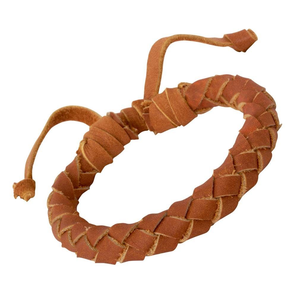 Unique Lederarmband Nussbraunes Unique Lederarmband mit günstig online kaufen