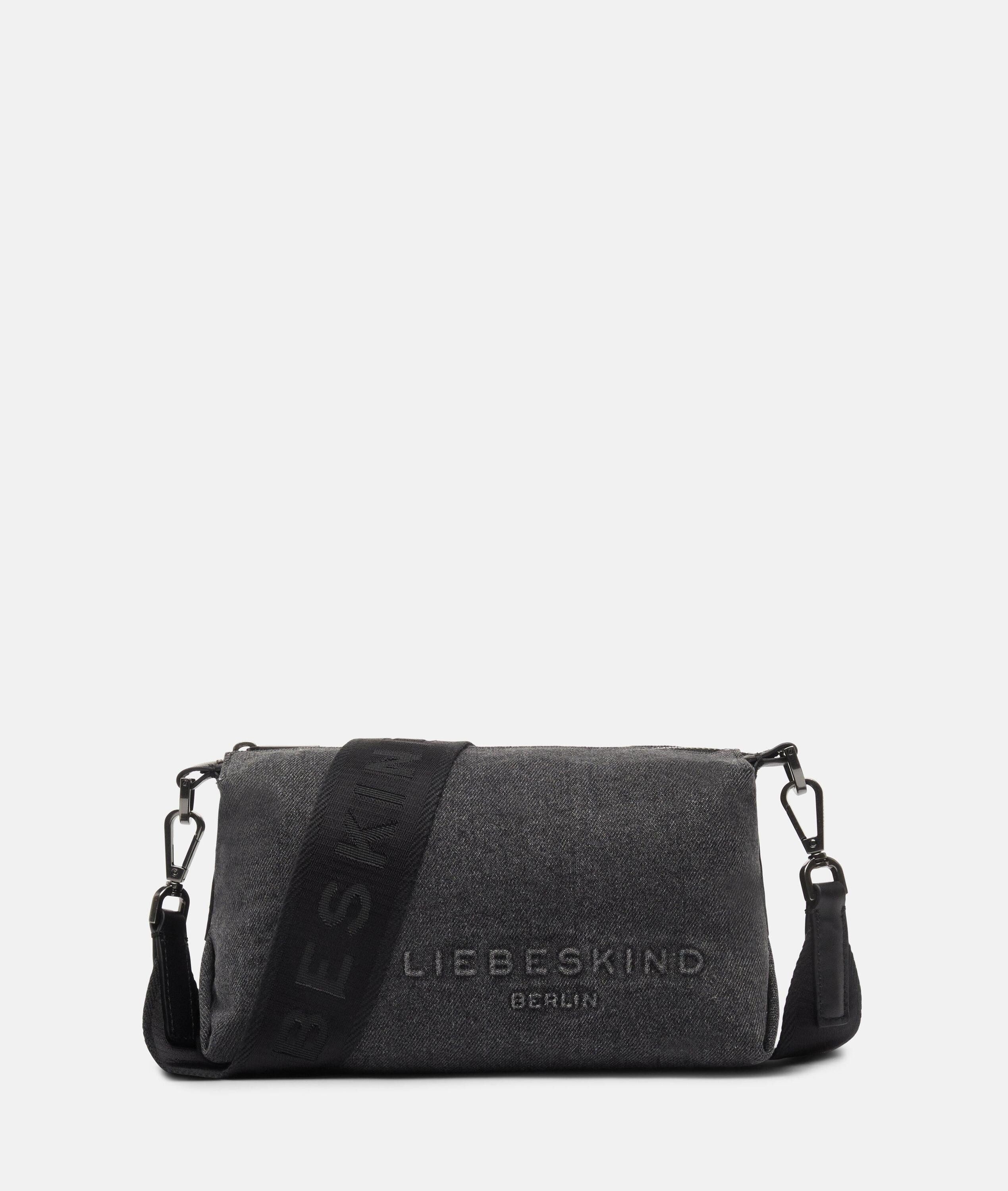 Liebeskind Berlin Umhängetasche Crossbody, Handliche Umhängetasche aus Denim