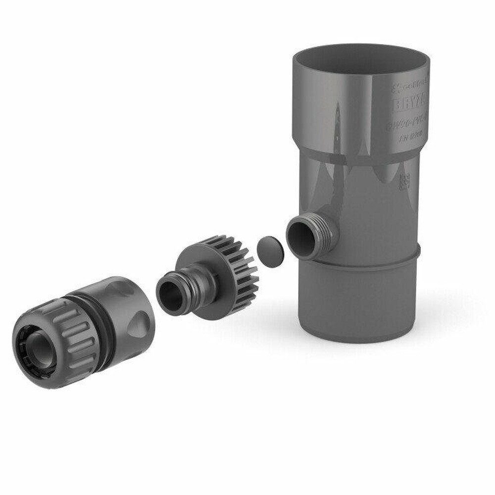 Cellfast Regentonnenfüllautomat CELLFAST REGENWASSERREKUPERATOR 63 mm BREEZE GRAPHITE