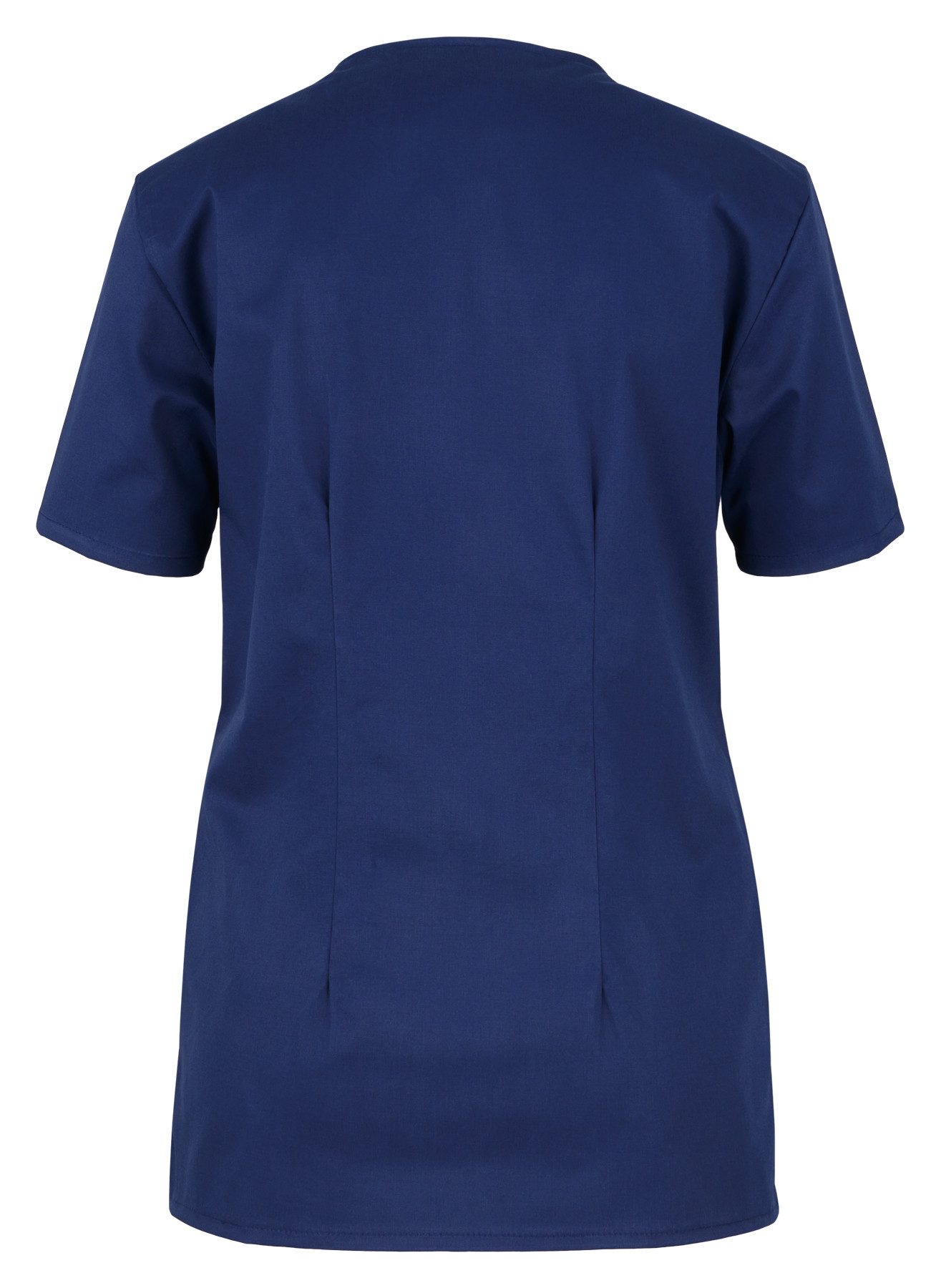 BEB Schlupfbluse beb MEDIZIN/PFLEGE Damen KASACK Kurzarm V-Neck Baumwollmix günstig online kaufen