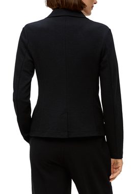 s.Oliver Jackenblazer Blazer aus strukturiertem Jersey