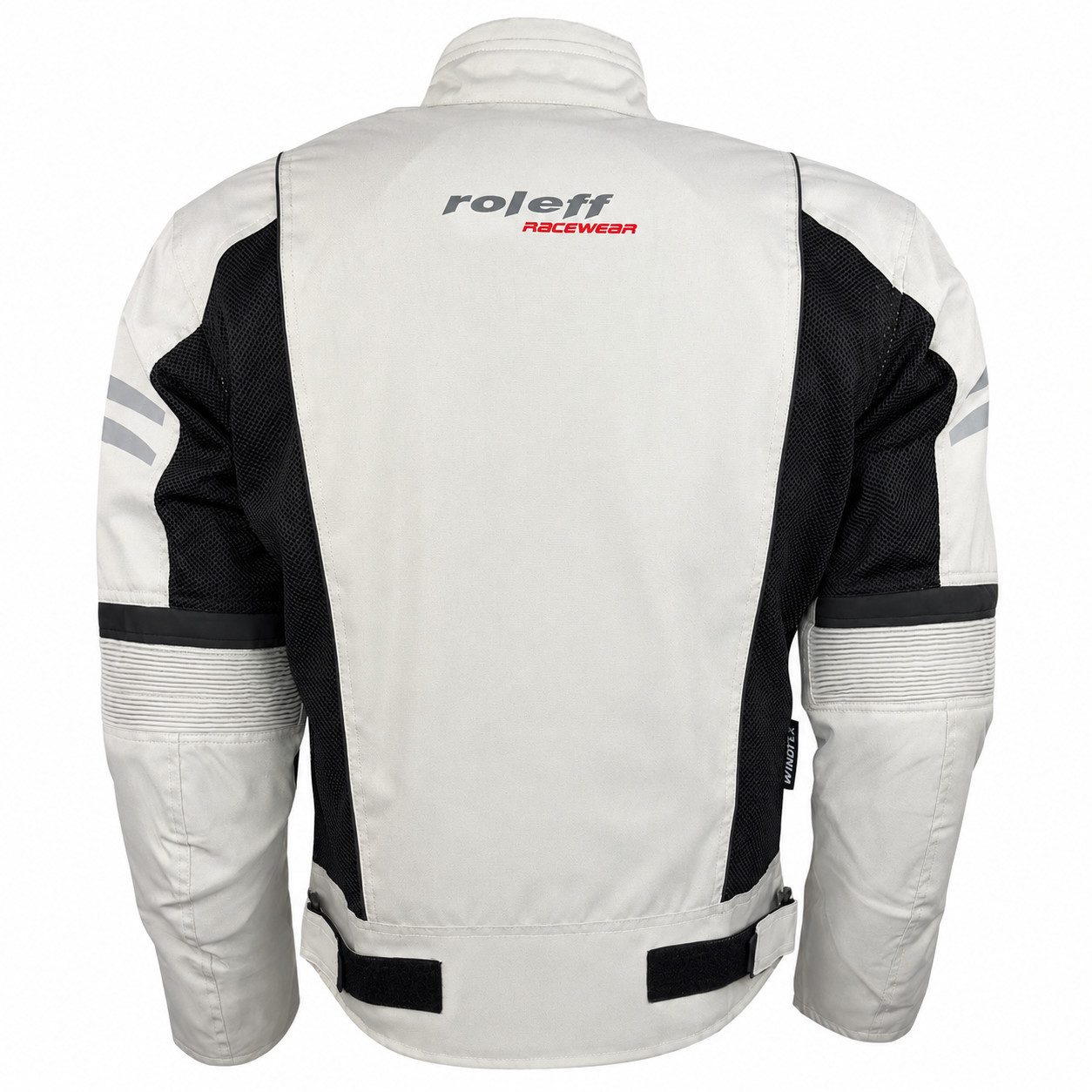 roleff Motorradjacke RO614 Mesh - Helle, atmungsaktive Jacke mit Klimamembrane auch in großen Größen, auch in anderen Farben – Bild 4 von 5