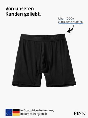 FINN Design Boxershorts 3er Pack Boxershorts Herren feiner Micro-Modal Stoff, extra weicher Bund mit Prägung