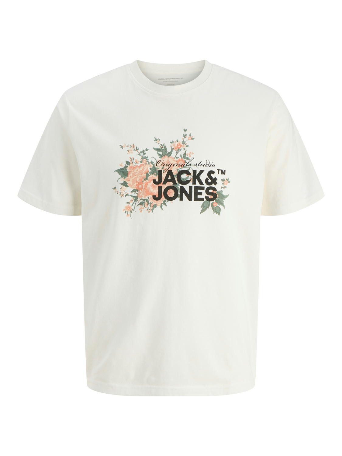 Jack & Jones T-Shirt JACK & JONES Male T-Shirt 3er-Pack Logo Rundhals T-Shirt