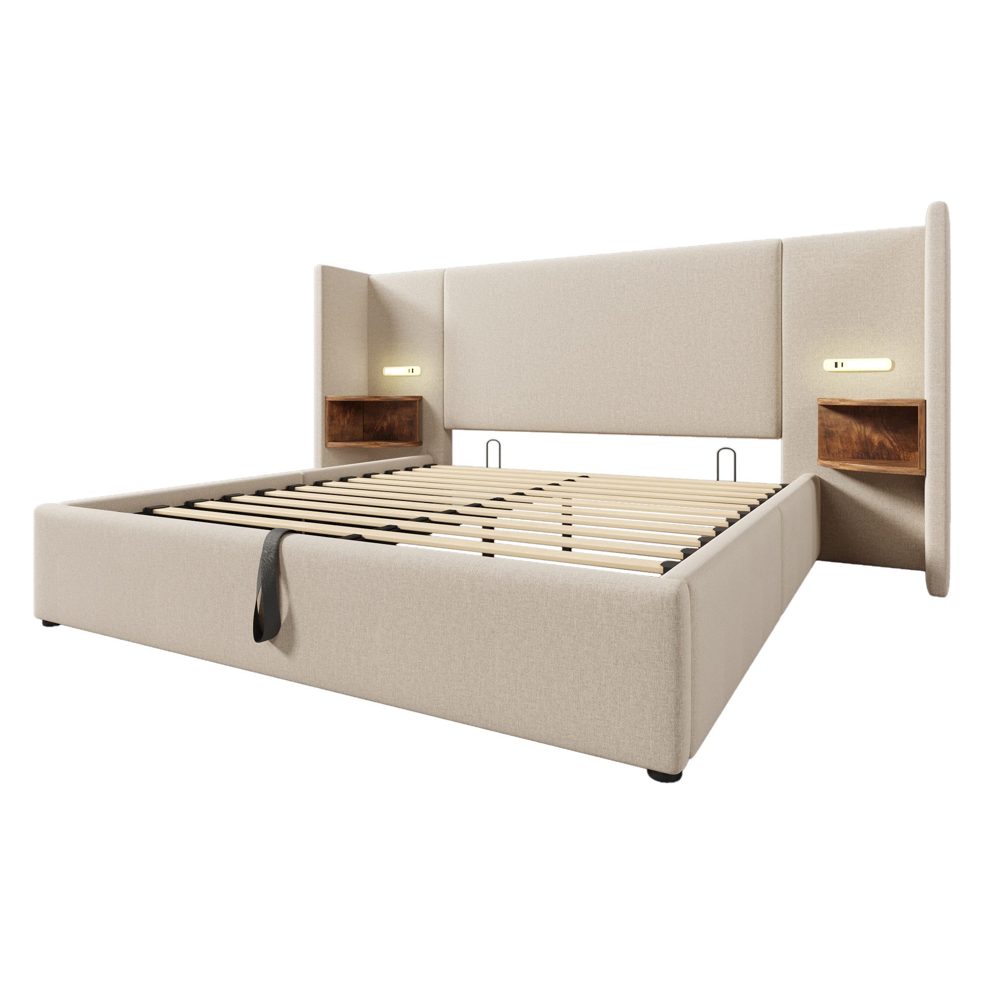 Gotagee Polsterbett Polsterbett Doppelbett 160×200 mit günstig online kaufen