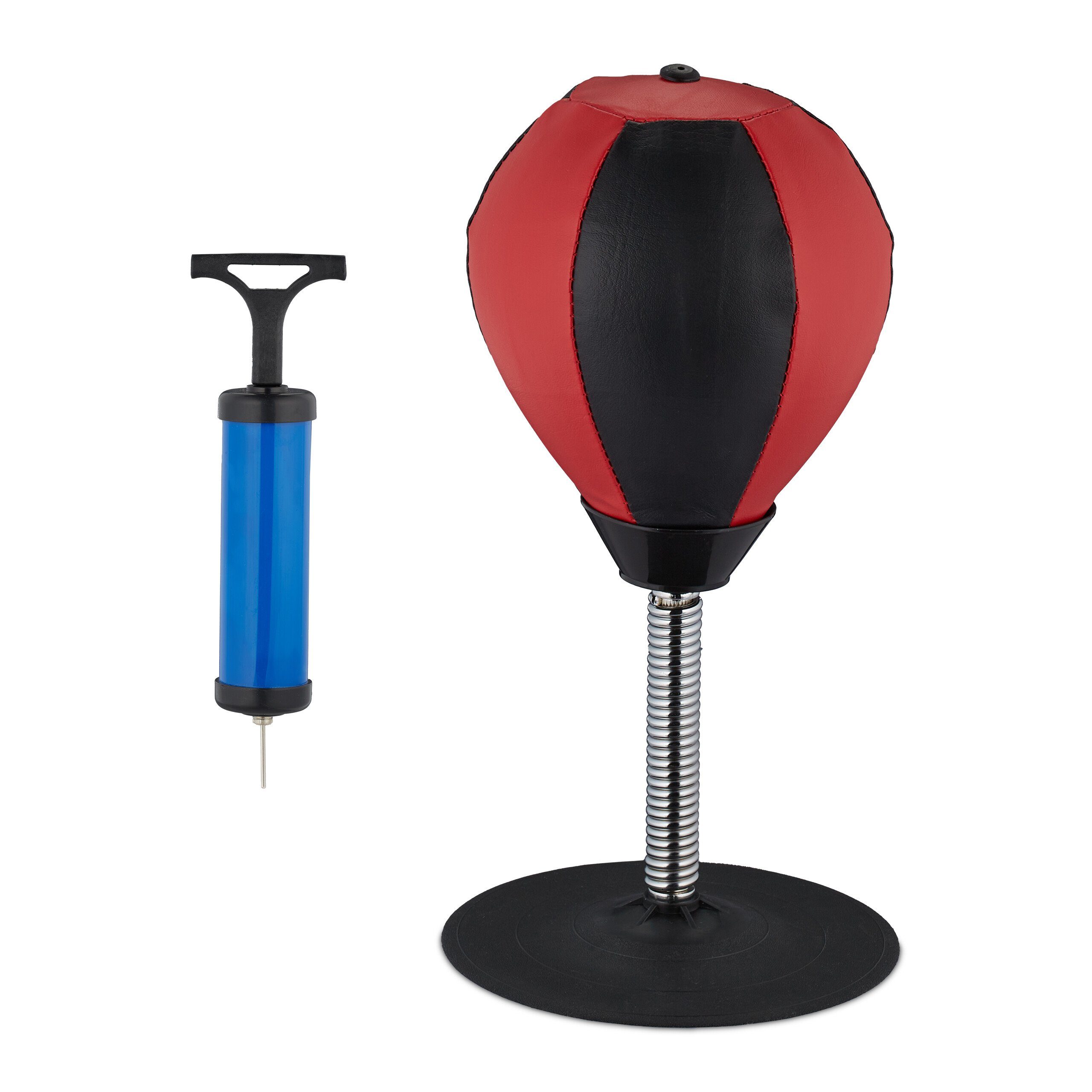 relaxdays Punchingball Tisch Boxsack (2-tlg)