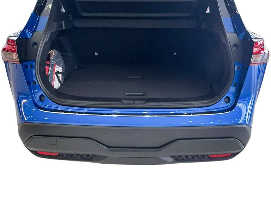 RECAMBO Ladekantenschutz für Nissan Qashqai III, Typ J12, BJ ab 2021> Stoßstangenschutz, V2A rostfrei, Exklusive Optik, praktischer Schutz & perfekte Passform