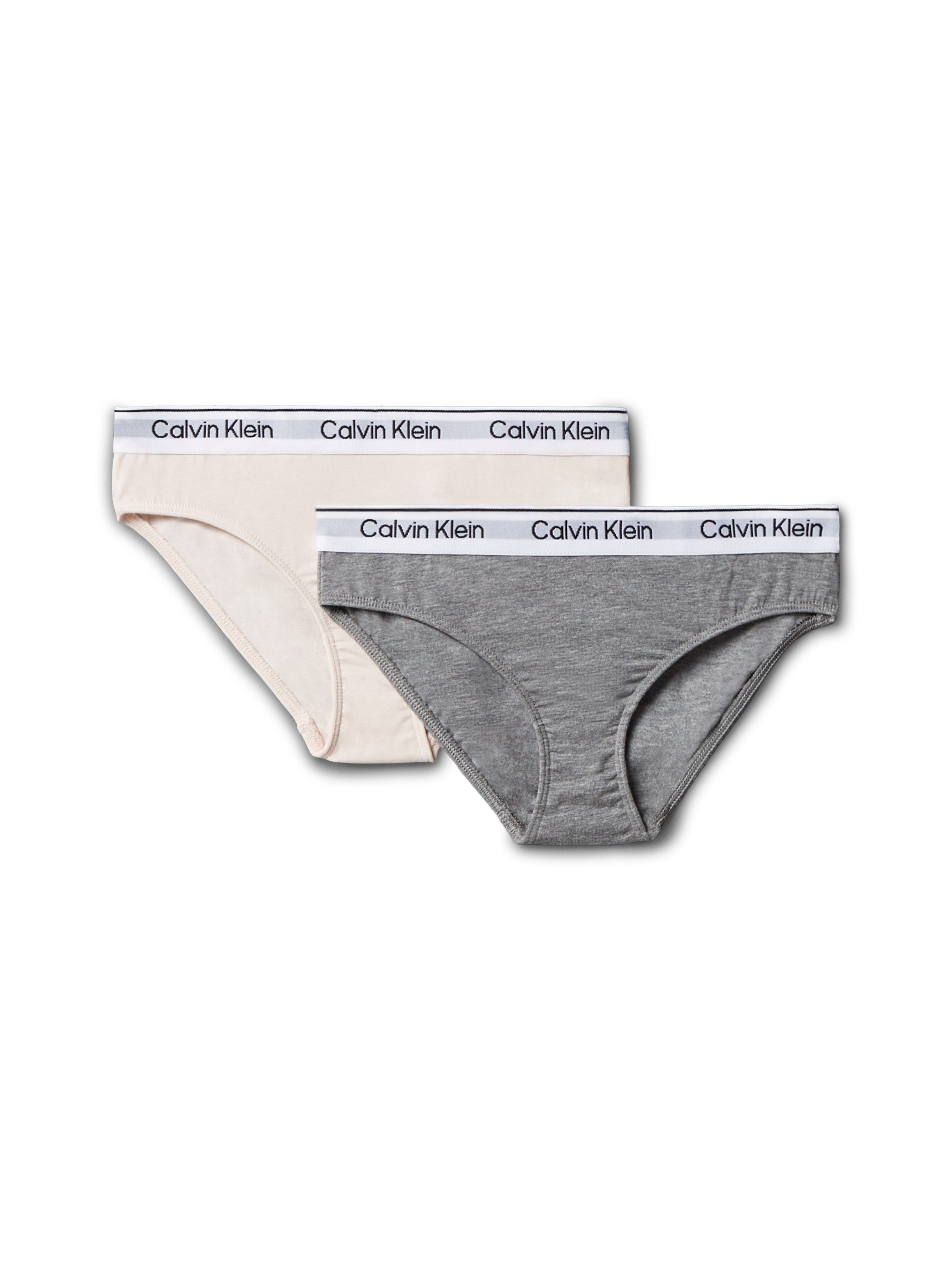 Calvin Klein Underwear Brasilslip 2PK BIKINI (Packung, 2-St., 2er-Pack) mit Logobund