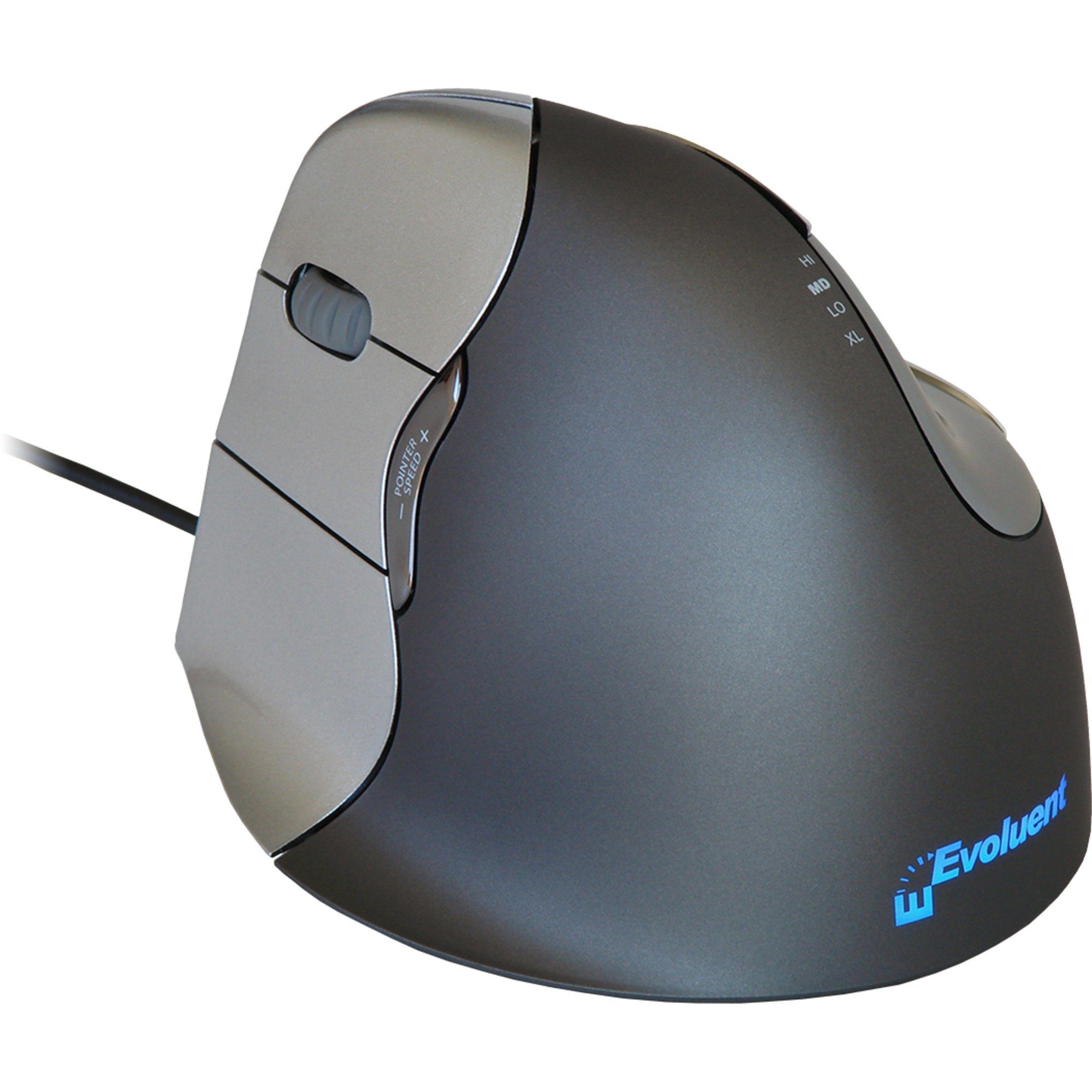 EVOLUENT Evoluent Vertical Mouse 4 LH, Maus Maus (kabelgebunden)