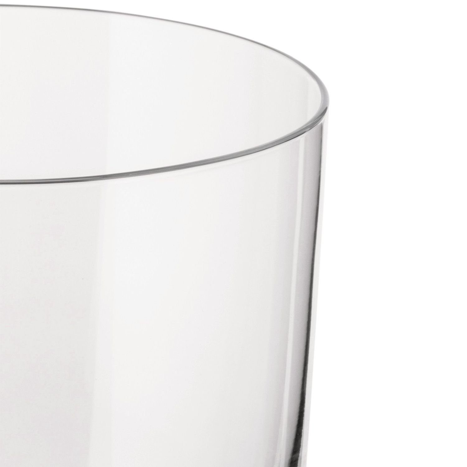 Alessi Weinglas Glass Family Rotweinglas, 4-tlg., Kristallglas