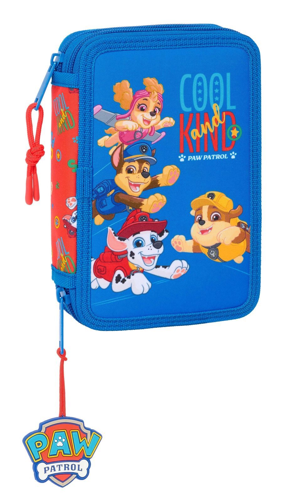 Federmäppchen PAW Patrol - Mäppchen Federmappe, 28 Teile, 2-fach gefüllt