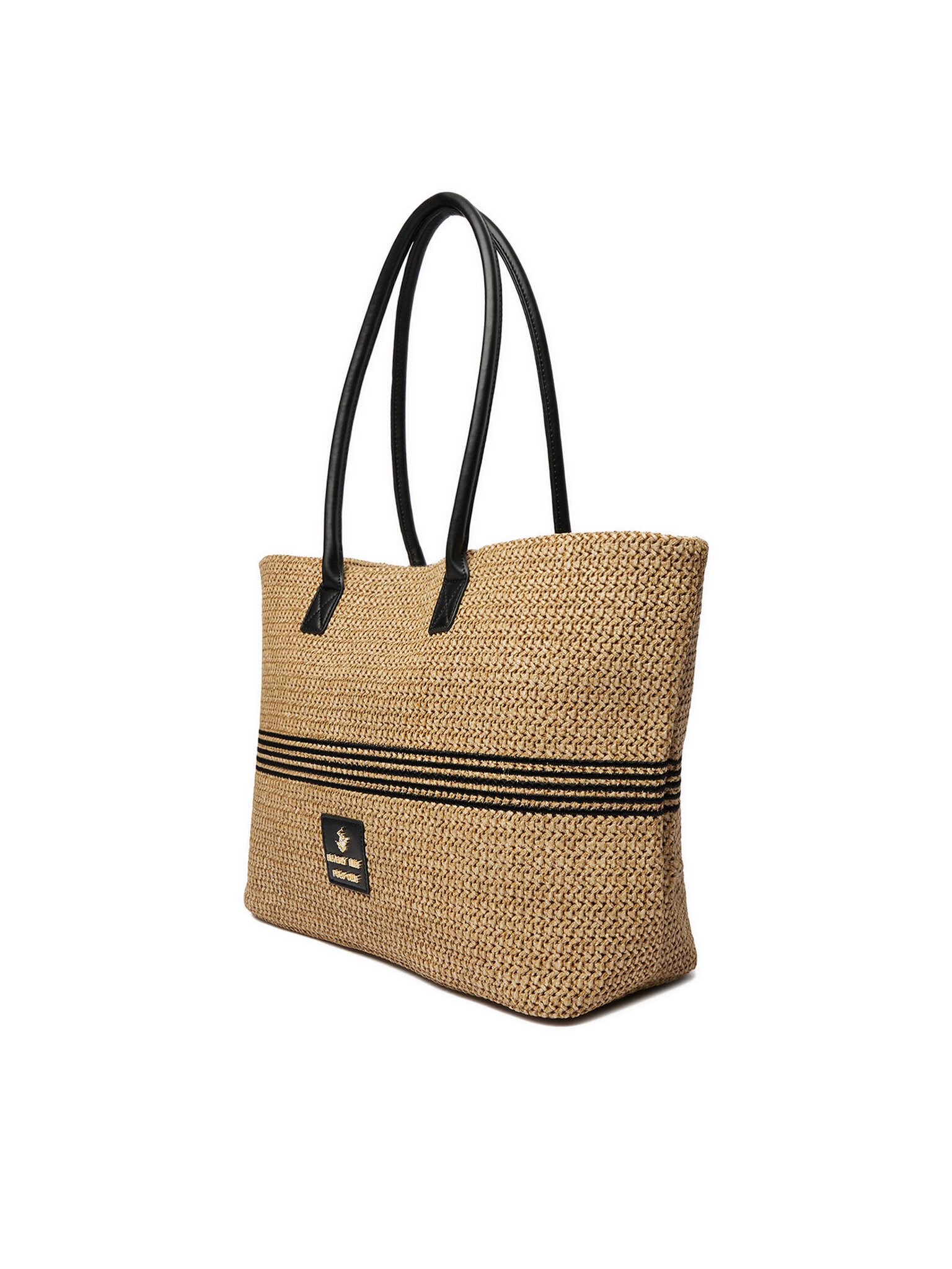 BEVERLY HILLS POLO CLUB Handtasche Beverly Hills Polo Club Damenhandtasche Beige BEVERLY HILLS POLO CLUB-