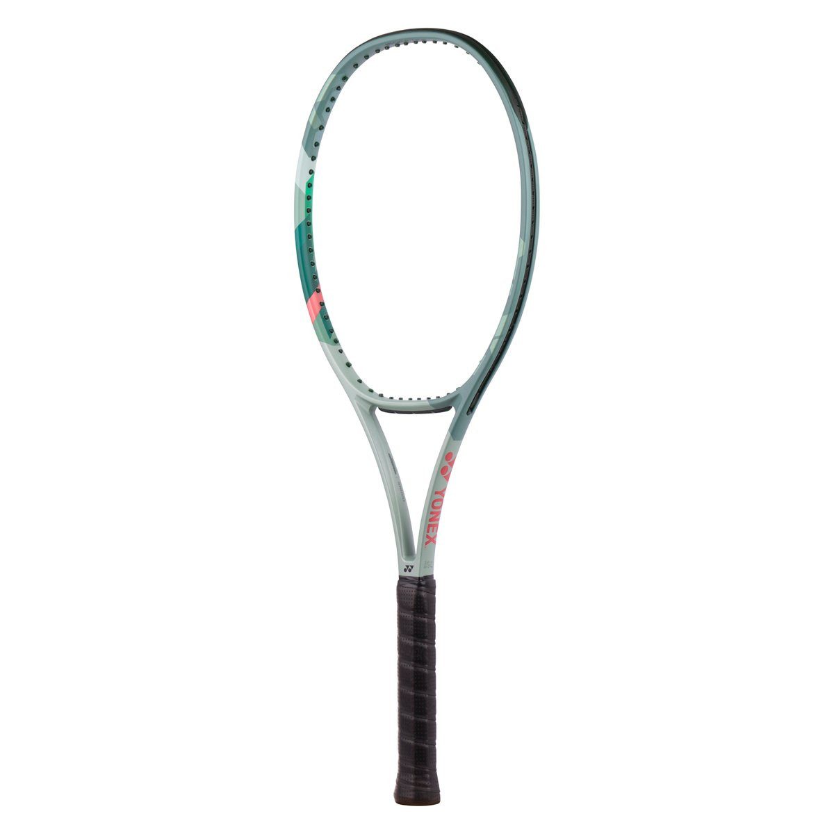 Yonex Tennisschläger Percept 97in/310g/Turnier olivegrün - unbesaitet