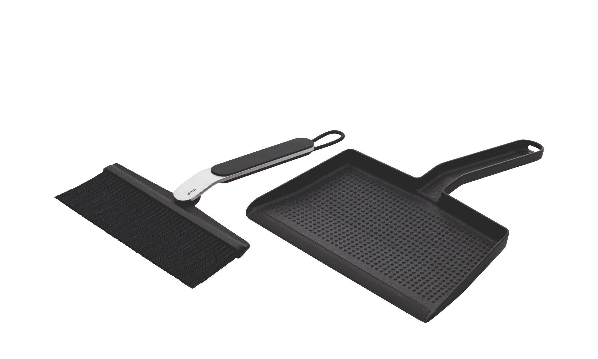 VIPP Kehrgarnitur Vipp 274 Besen und Kehrschaufel Black