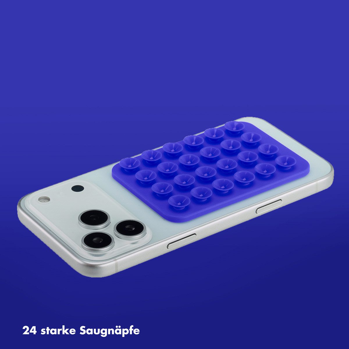Selencia Handy-Halterung Selencia MagSafe-Saugnapf-Handyhalterung - Cobalt Blue, (1-tlg)
