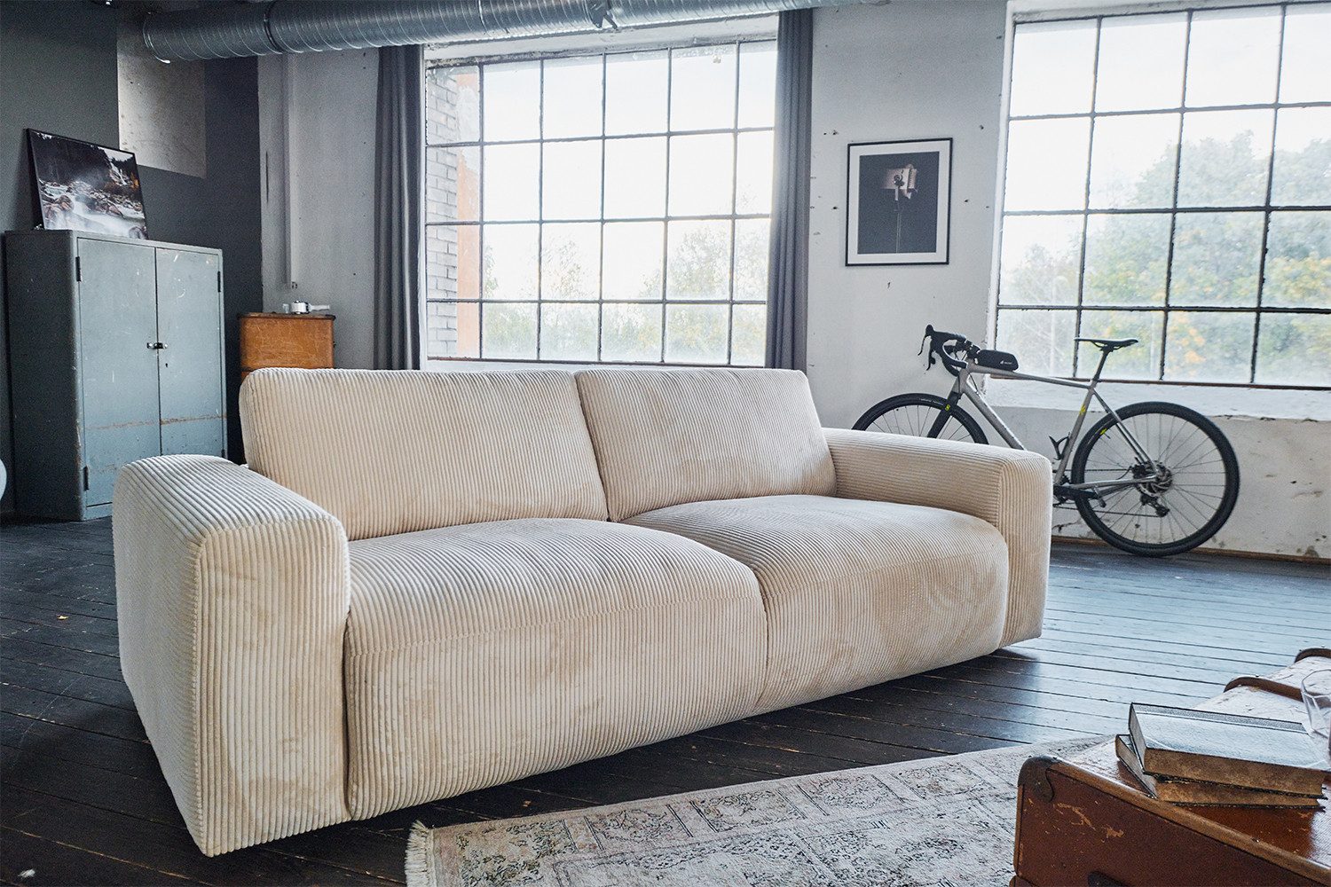 KAWOLA Sofa BODHI Cord Couch - günstig online kaufen
