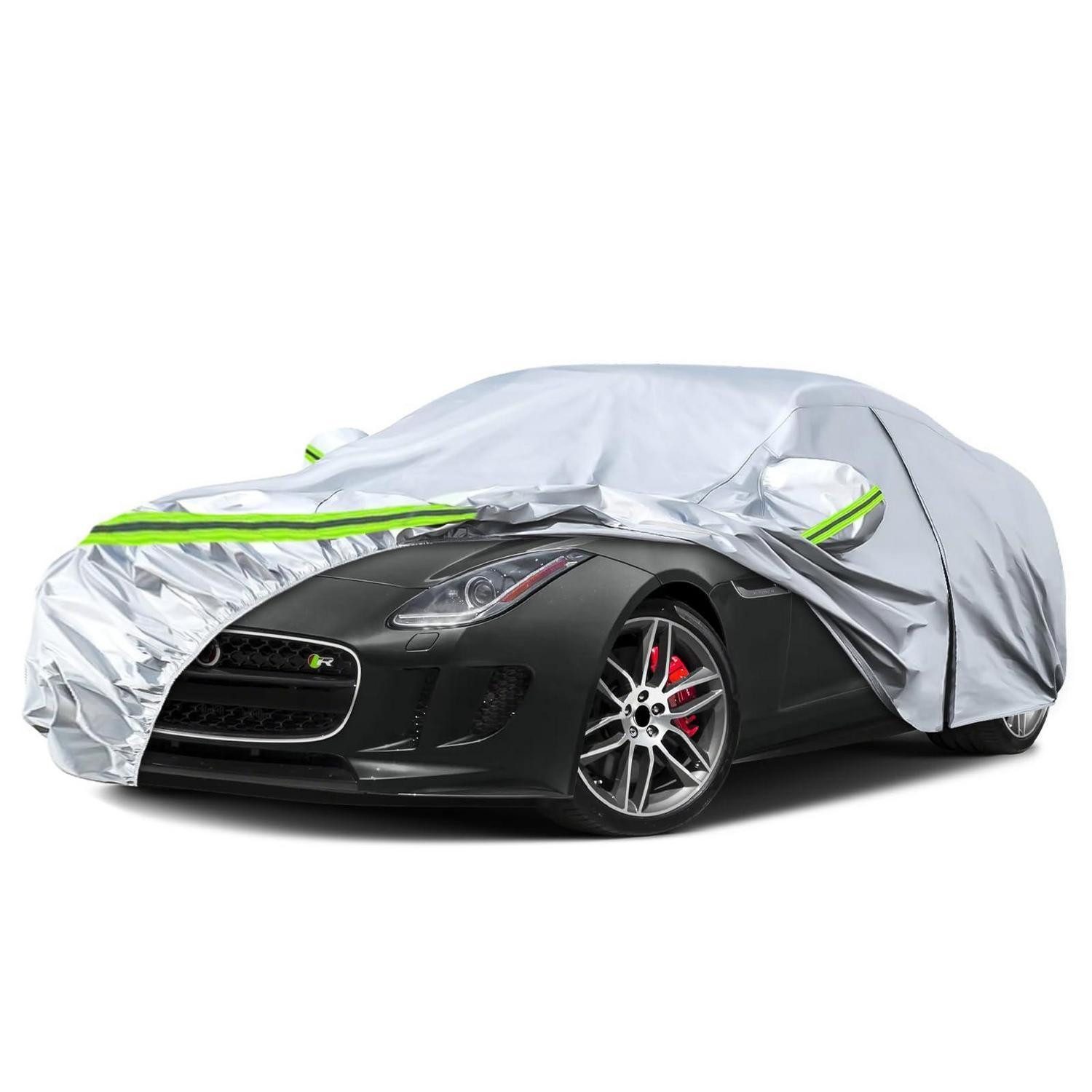 LuxusKollektion Autoplane Autoabdeckung Vollgarage wasserdicht Staub Schutz Silber Jaguar F-Type