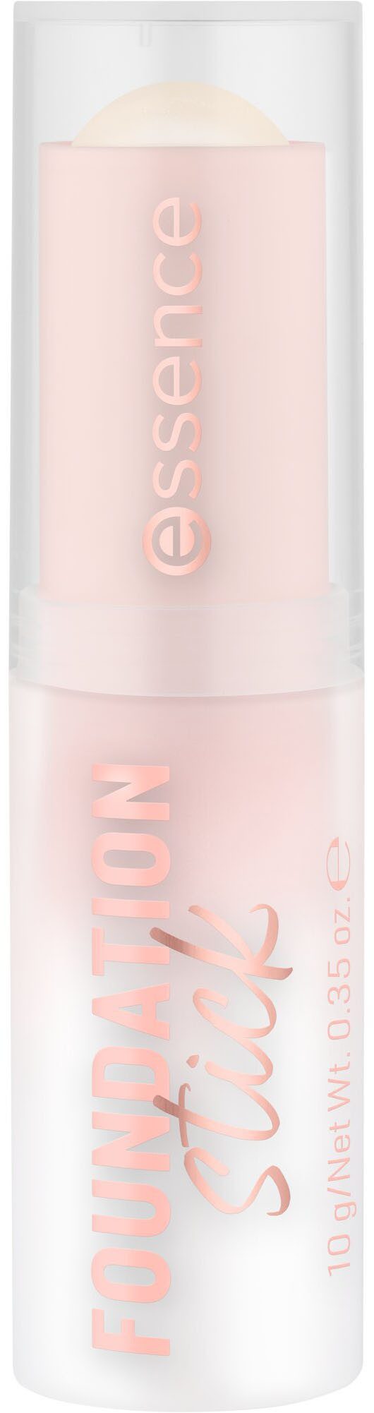 Essence Foundation FOUNDATION stick, 3-tlg., Cremig und leicht verblendbar, Matt-Finish, variable Deckkraft.