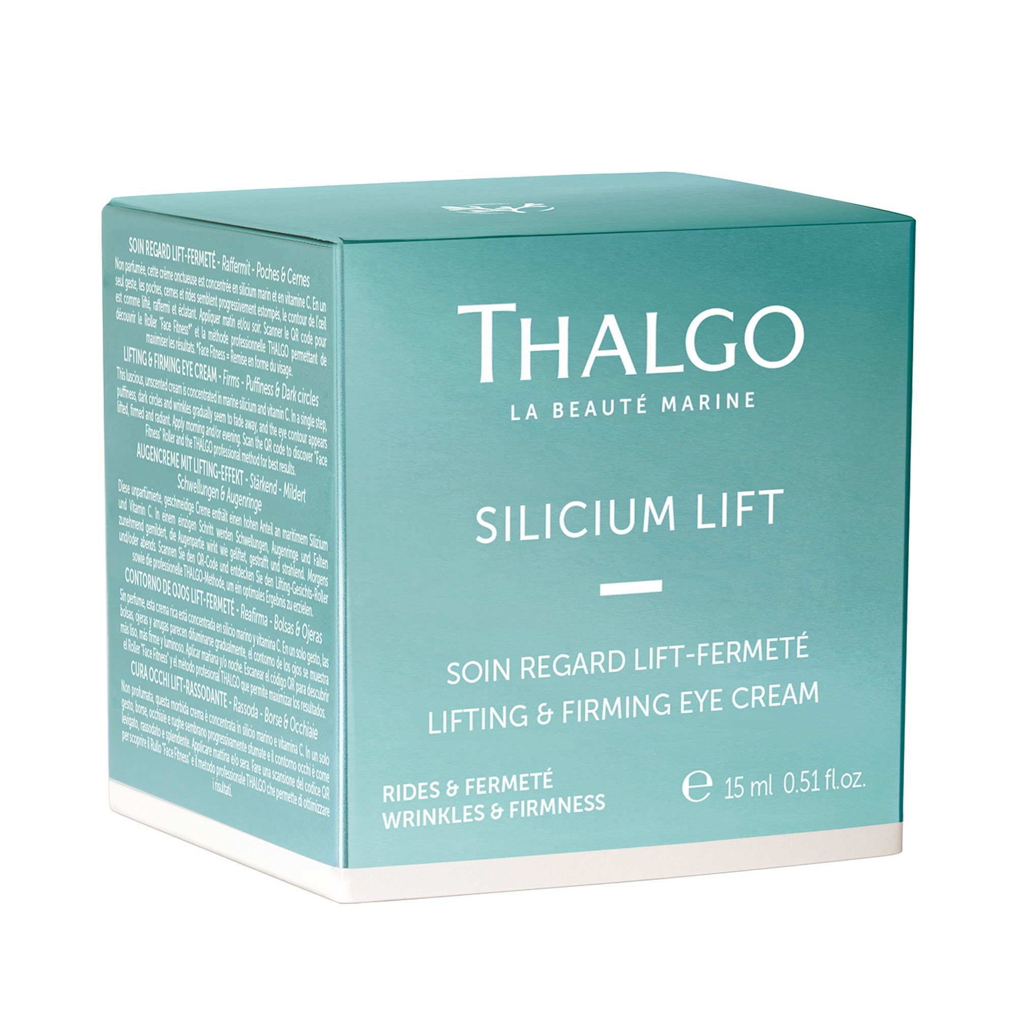 Silizium Augencreme Anti-Aging-Augencreme mit Lifting-Effekt, THALGO Lift
