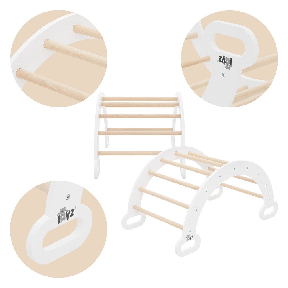Joyz Klettergerüst Indoor Holz Spielplatz Motorik günstig online kaufen