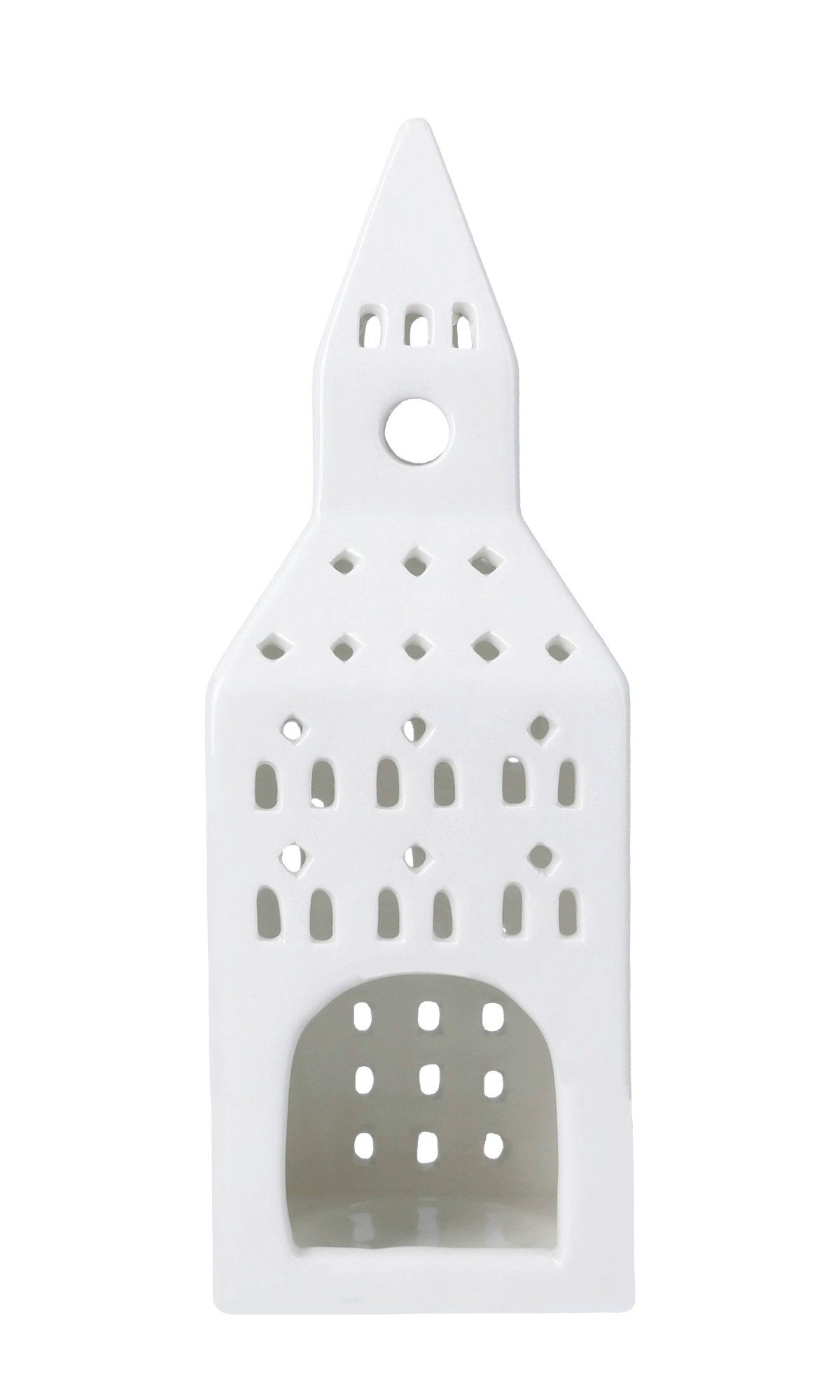 Kähler Teelichthalter Kähler Urbania Lichthaus Church Tower H20 cm Keramik günstig online kaufen