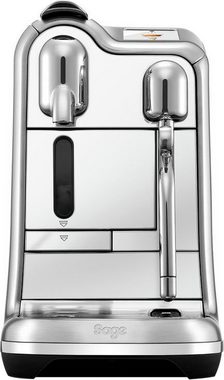 Nespresso Kapselmaschine Creatista Pro SNE900 mit Edelstahl-Milchkanne, inkl. Willkommenspaket mit 7 Kapseln