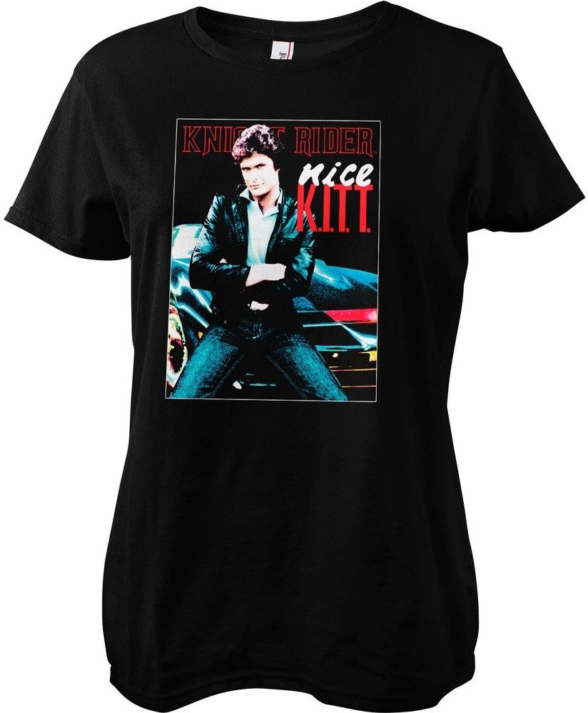 Knight Rider T-Shirt Nice K.I.T.T. Girly Tee