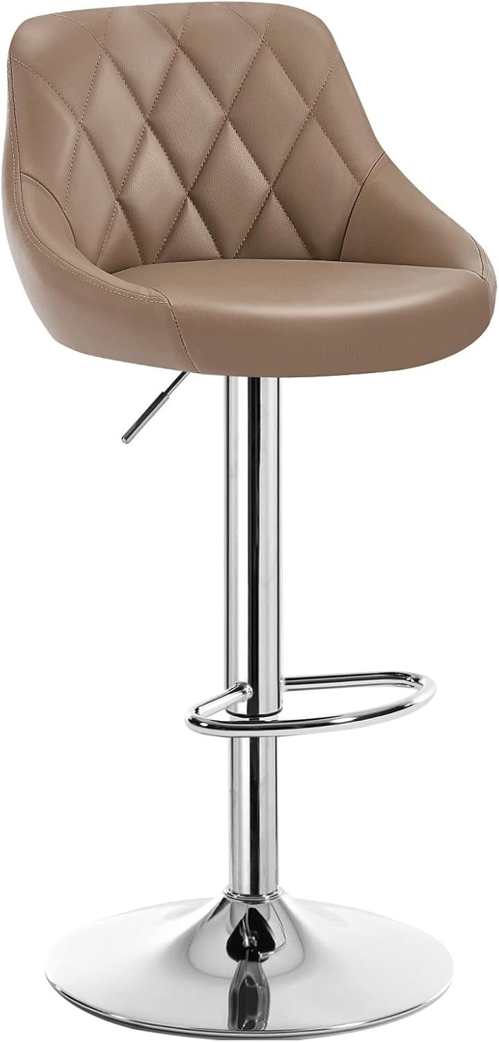 Woltu Barhocker (1 St), gepolsterte Sitzfläche Höhenverstellbar 360° Drehba günstig online kaufen